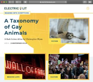Electric Literature Home Page Debut Christopher Hyun